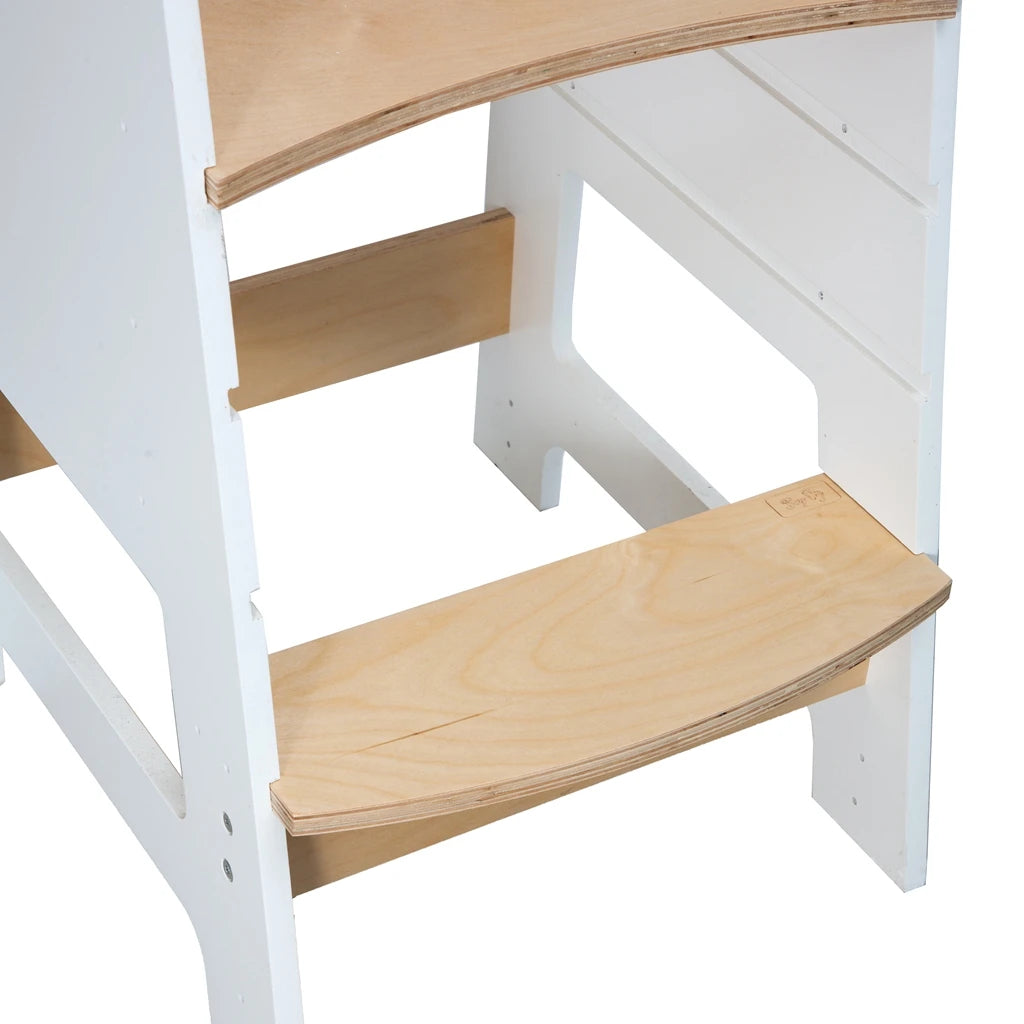 Toddler Tower Montessori Style Kitchen Helper (Navy Blue)