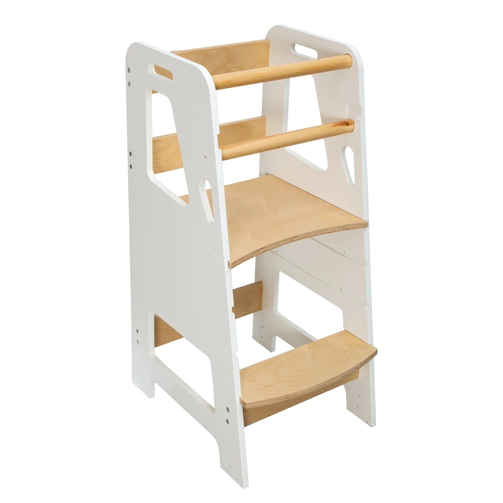 Toddler Tower Montessori Style Kitchen Helper (Navy Blue)